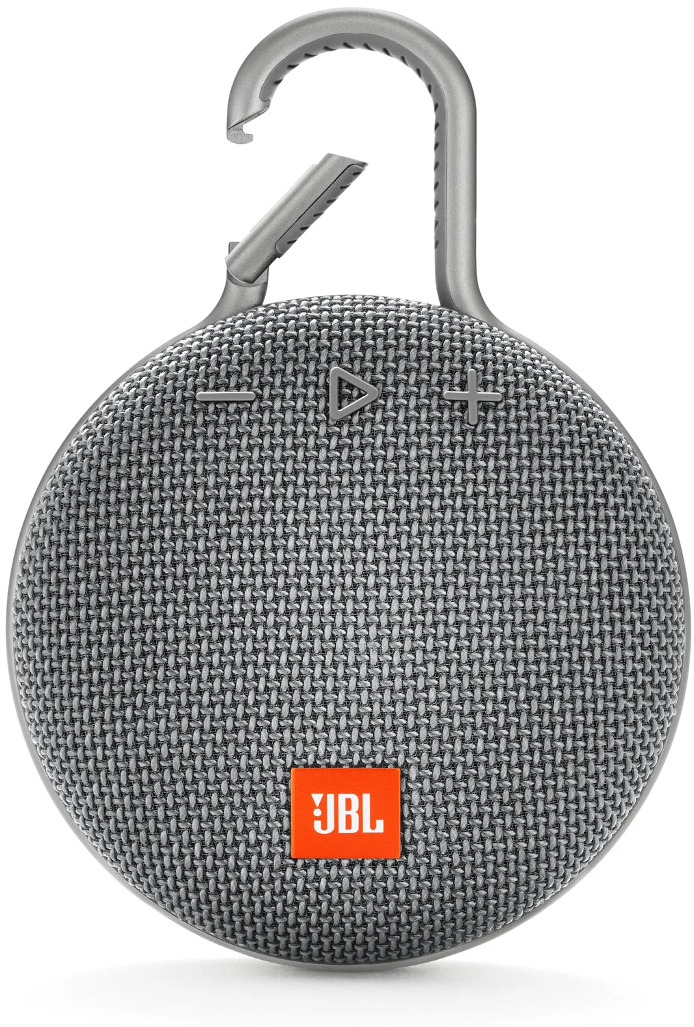 JBL Clip 3 Stone Gray Portable Bluetooth Speaker - JBLCLIP3GRY