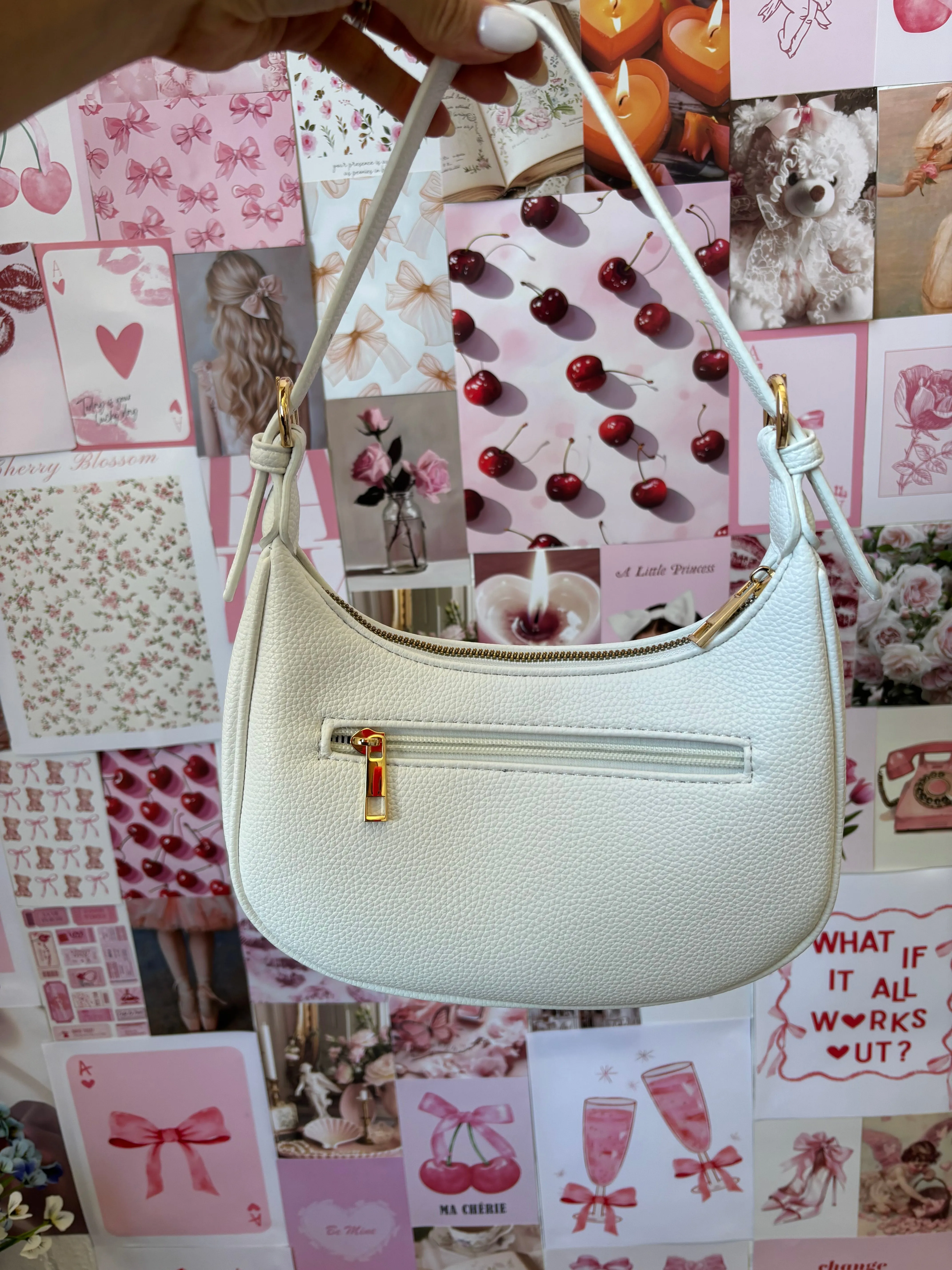 Journey Textured Shoulder Bag