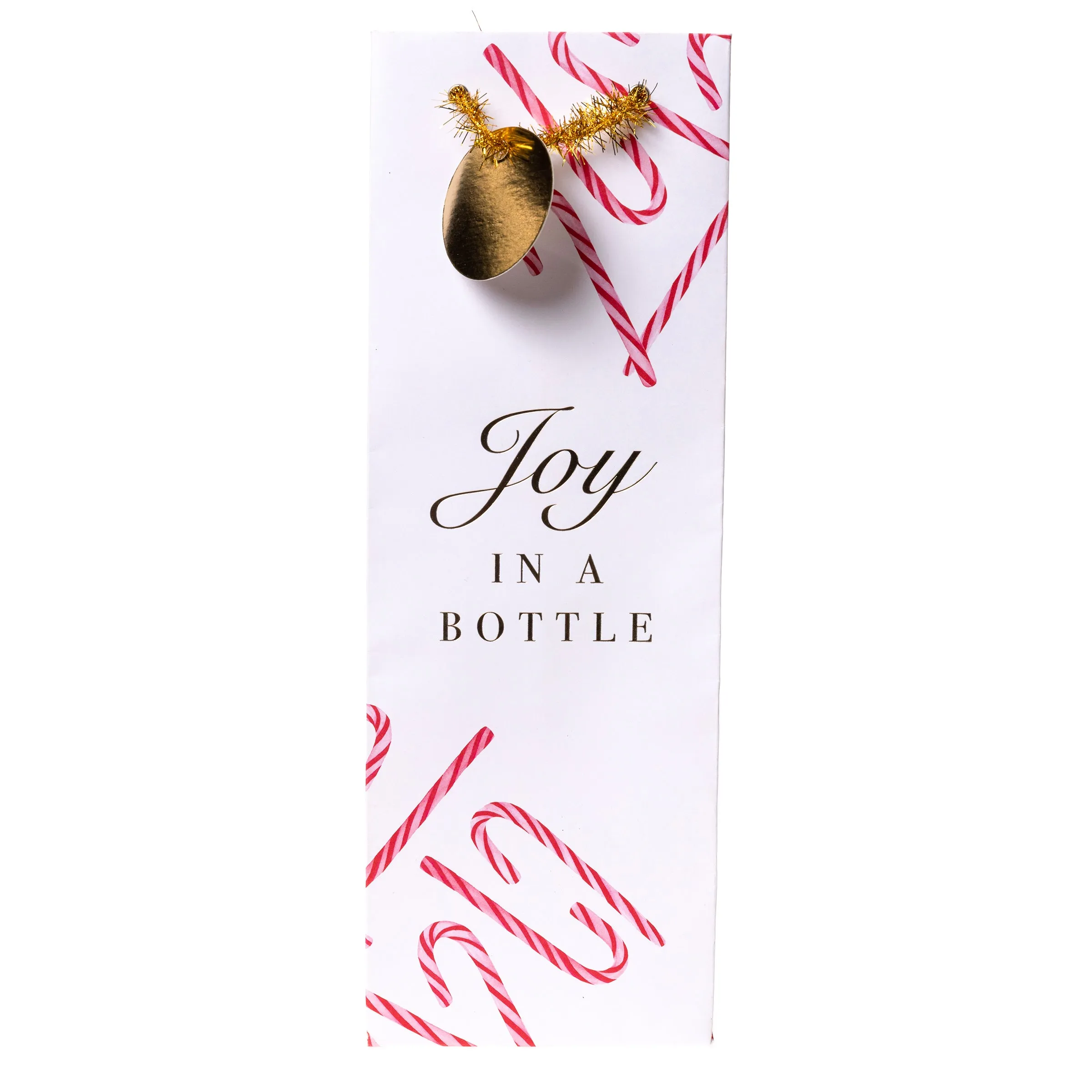 Joy in a Bottle Holiday Wine Gift Bag