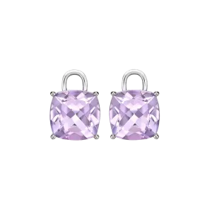 Kiki McDonough Cushion Lavender Amethyst Drops