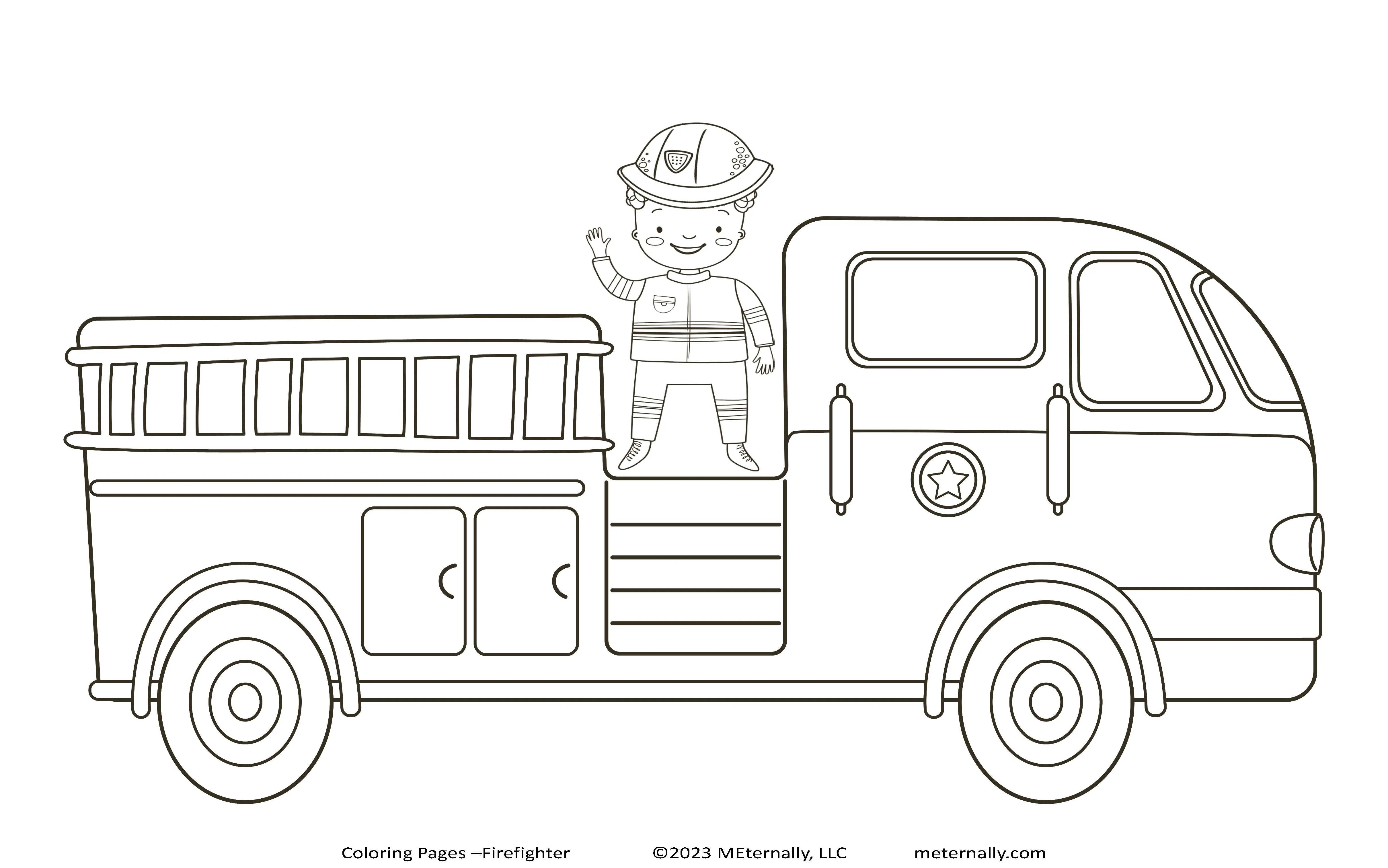 Kits for Kids - Firefighter (Firetruck)