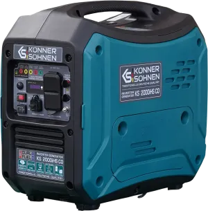 Konner Sohnen KS 2000iHS CO 1800W/2000W Generator LPG/Gasoline Inverter with CO Sensor Pure Sine Wave New
