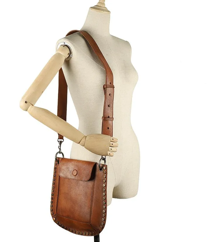 Ladies Green Leather Shoulder Bag Side Bags For Women