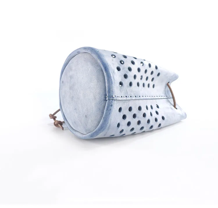 Ladies Handmade Waxed Leather Crossbody Bag Side Bags For Women