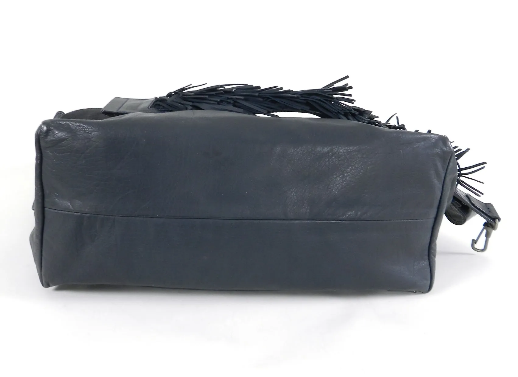 Lanvin Camera Bag Satchel with Fringe Strap