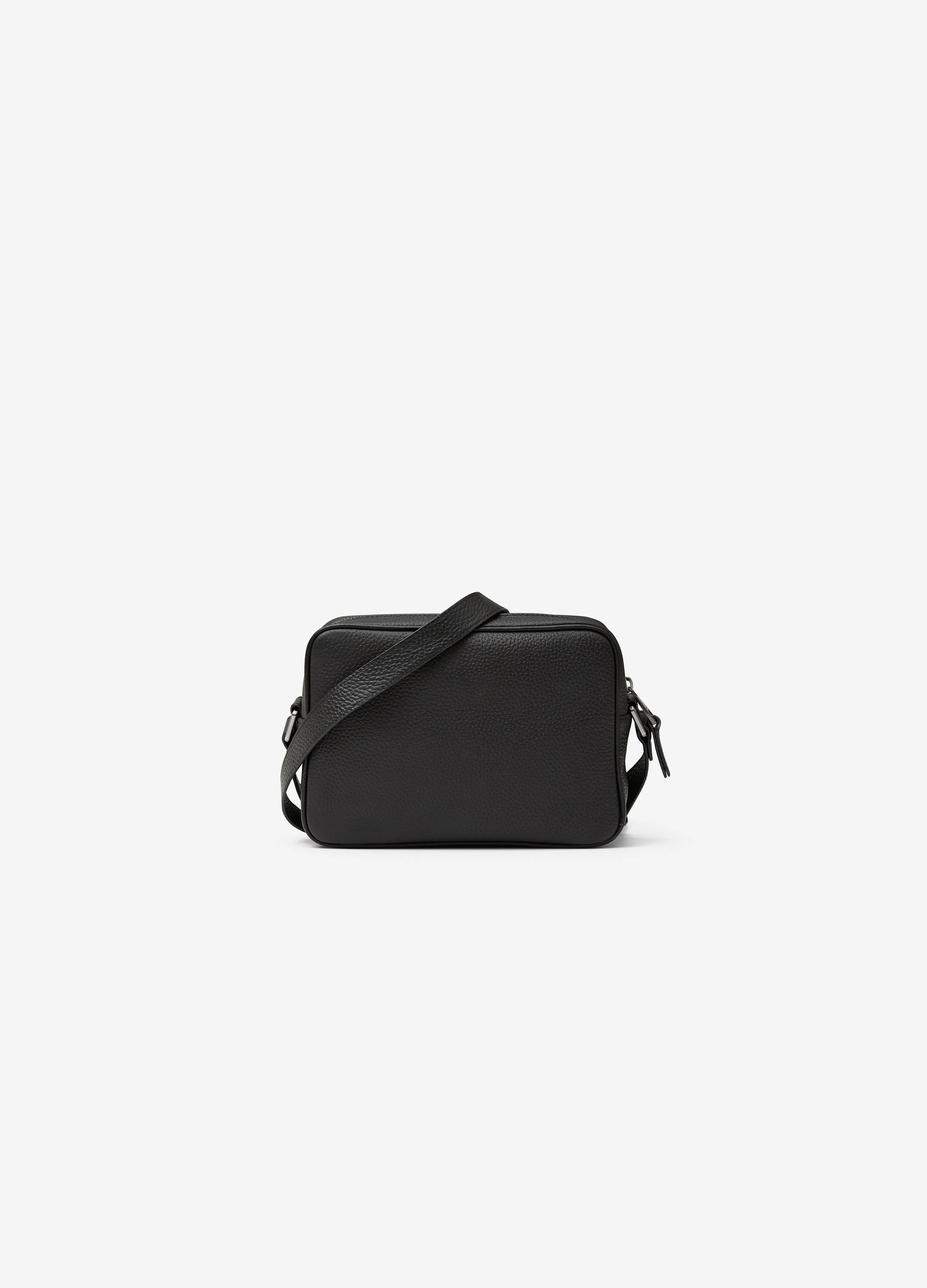 Leather Camera Bag Black