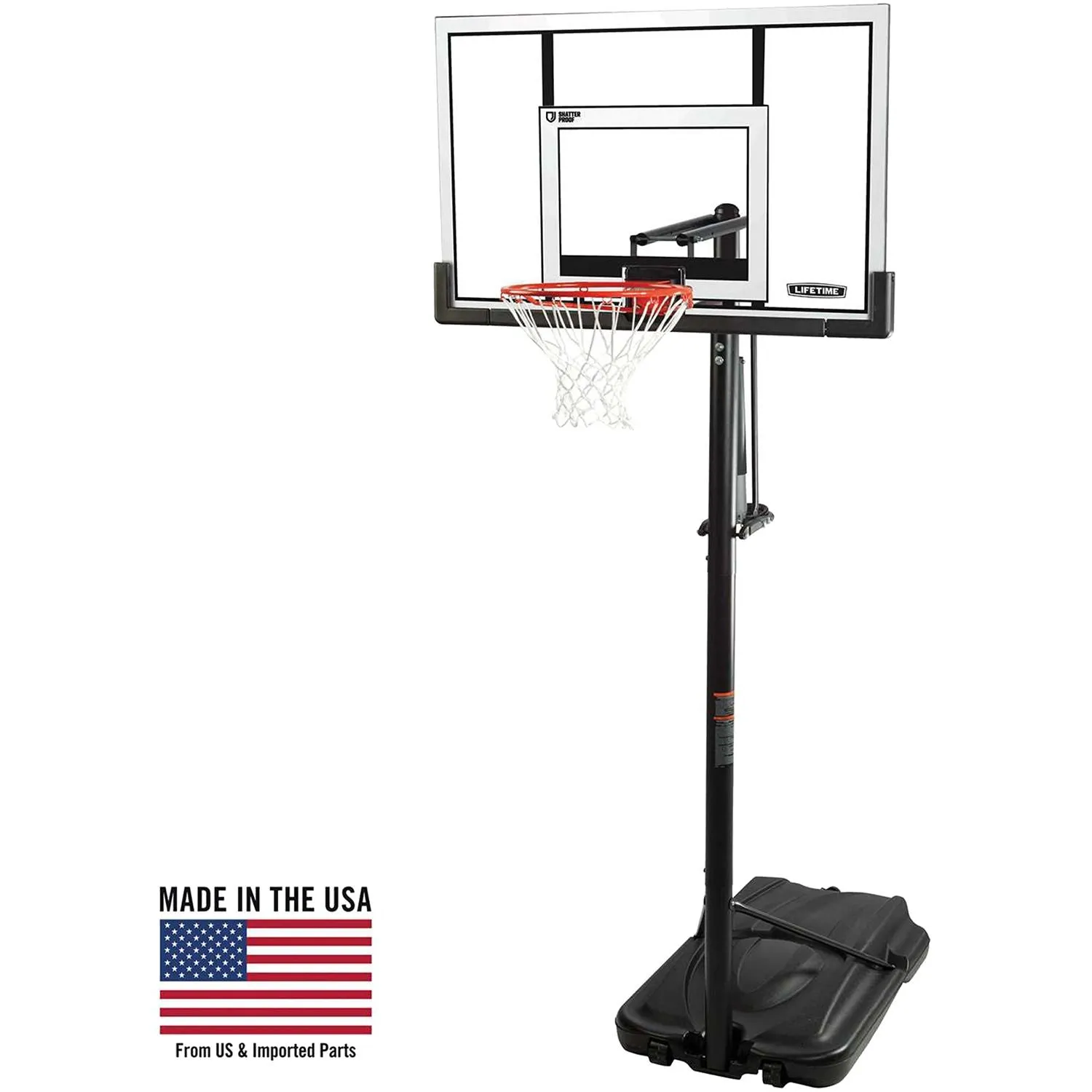 Lifetime 52” MVP Portable Basketball Hoop