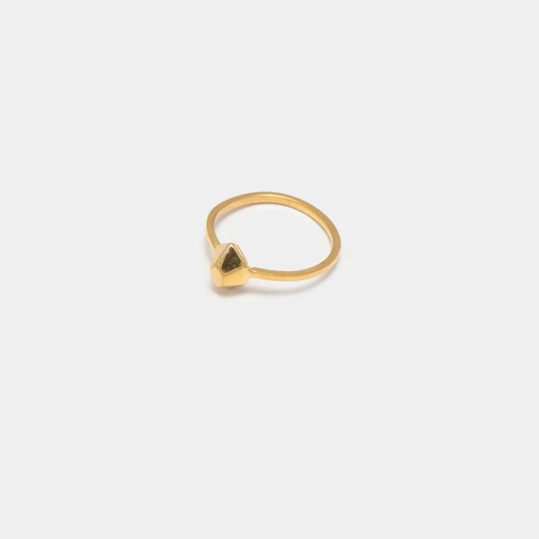 Little Desire - ring - silver 925 - gold plated