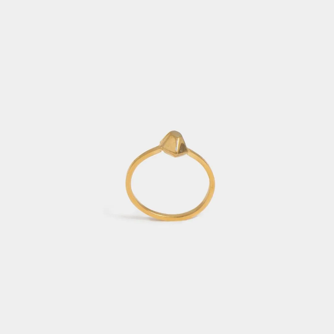 Little Desire - ring - silver 925 - gold plated