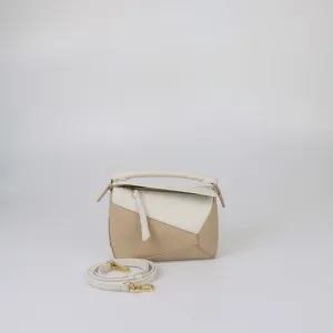 Loewe Bicolor Soft Mini Edge Puzzle Shoulder Bag