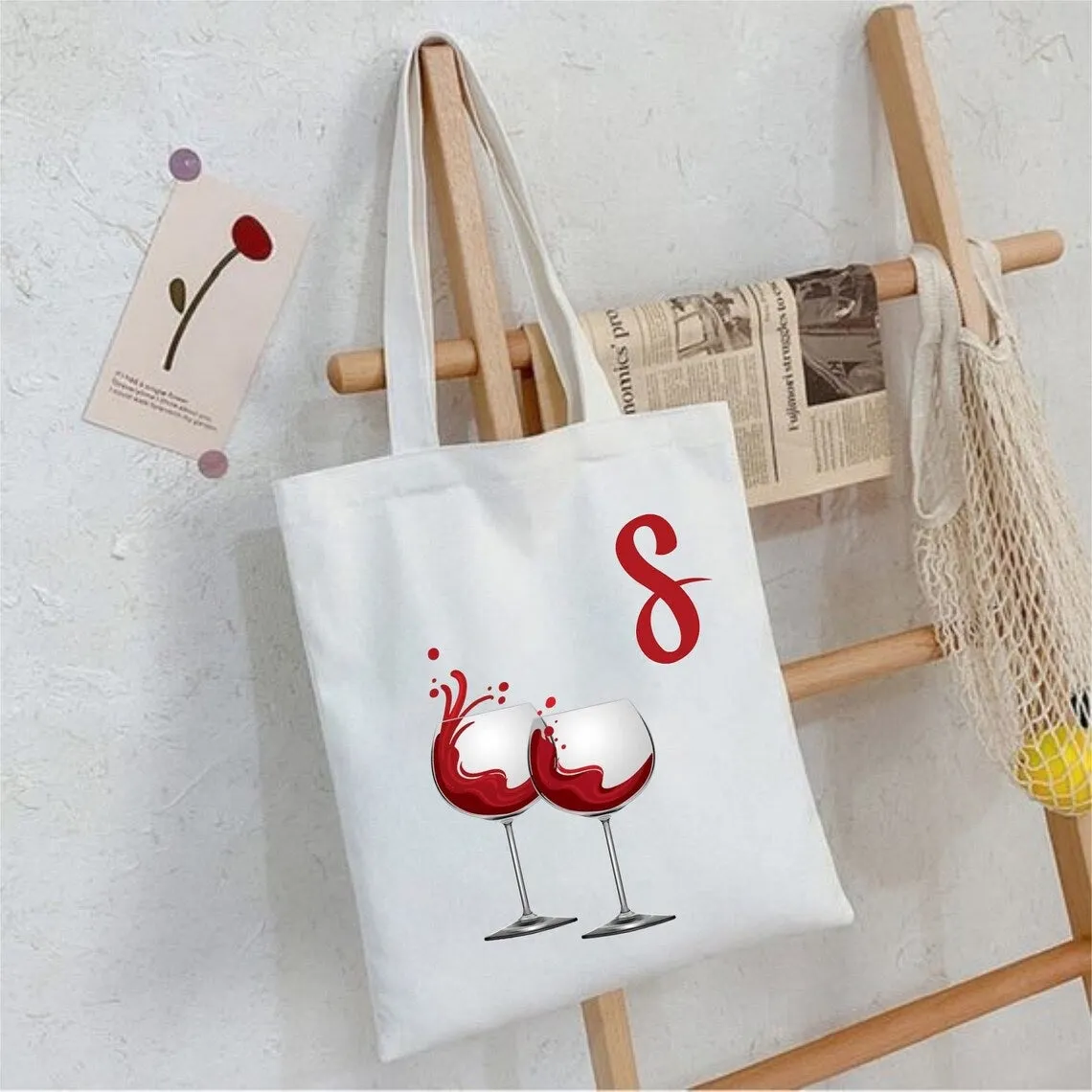 Logo Bag, Custom Tote Bag, Promotional Tote Bag, Trade Show Gift Bag, Custom Shopper