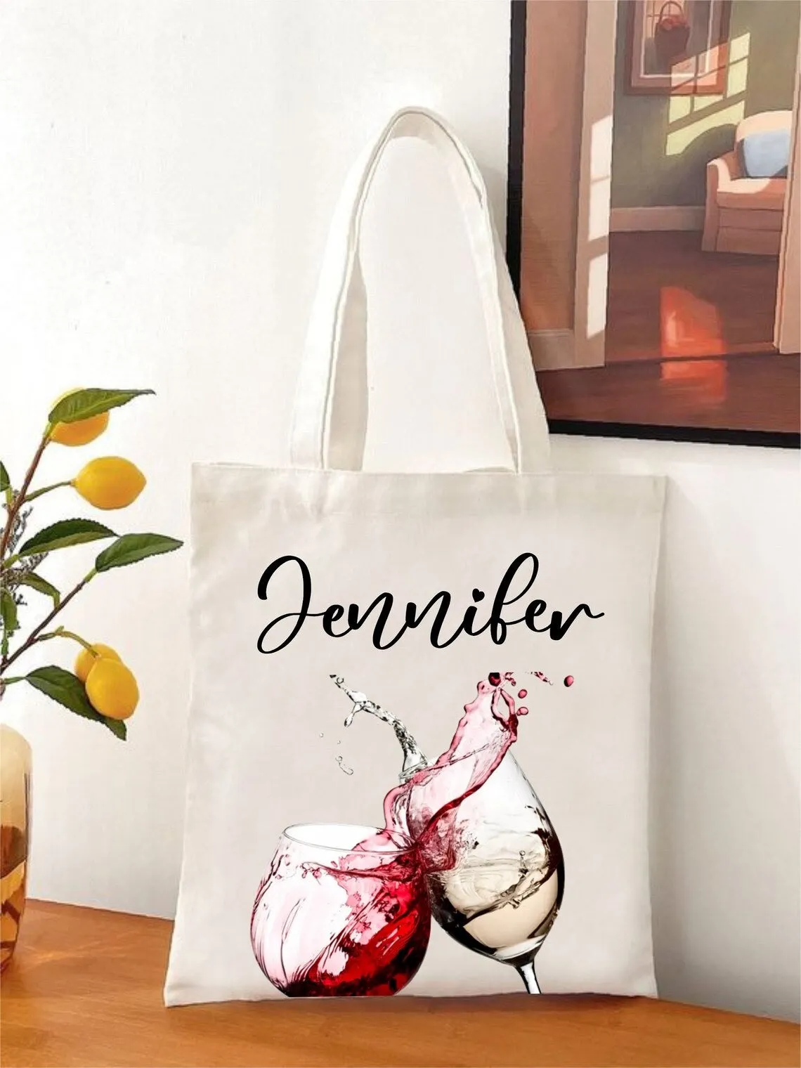 Logo Bag, Custom Tote Bag, Promotional Tote Bag, Trade Show Gift Bag, Custom Shopper