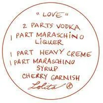Love Martini Glass by Lolita®