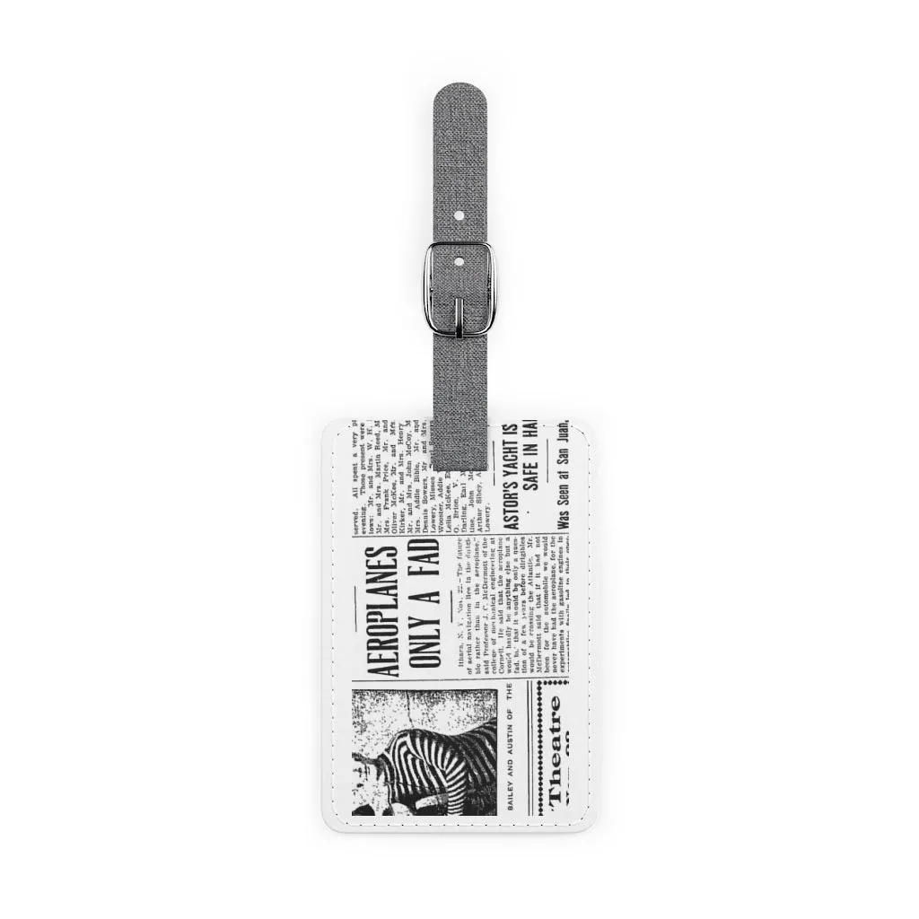 Luggage Tag, Rectangle