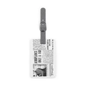Luggage Tag, Rectangle