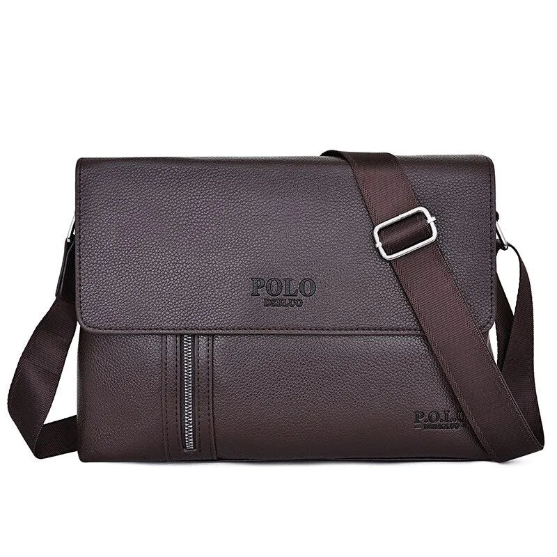 Luxury Men Boy Leather Shoulder Bag Big Capacity 2023 Crossbody Designer Messenger Bags Male Luxurious Brand Men's Small Handbag