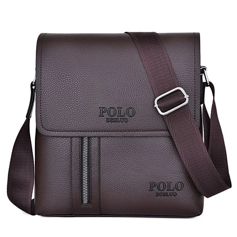 Luxury Men Boy Leather Shoulder Bag Big Capacity 2023 Crossbody Designer Messenger Bags Male Luxurious Brand Men's Small Handbag