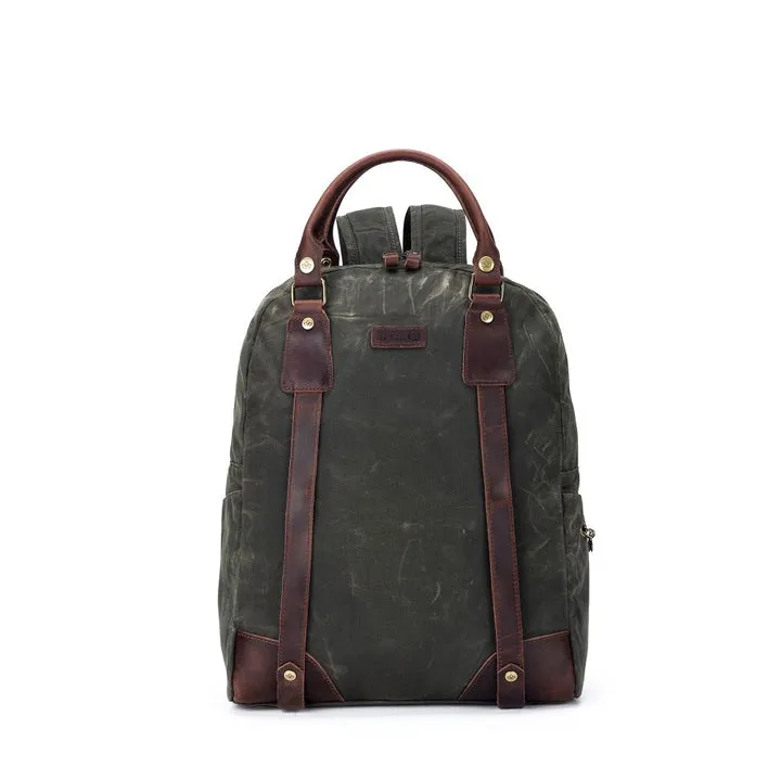 Maker's Canvas Backpack by Della Q