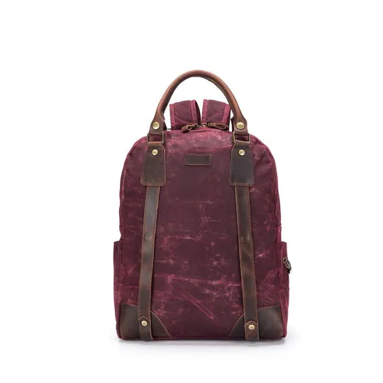 Maker's Canvas Backpack by Della Q
