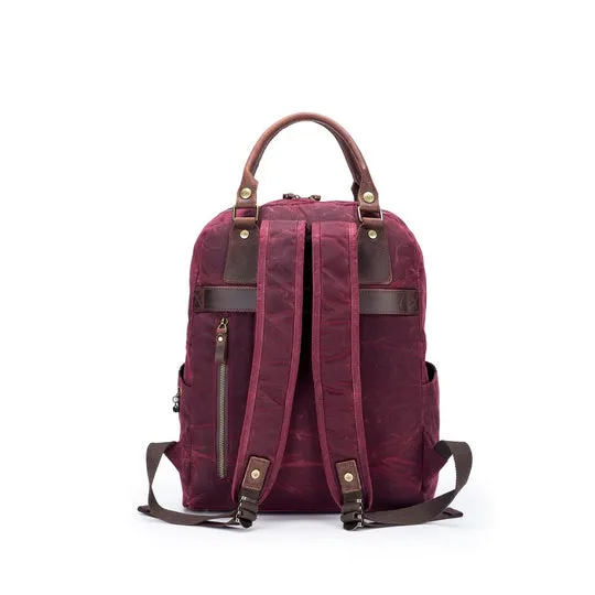 Maker's Canvas Backpack by Della Q