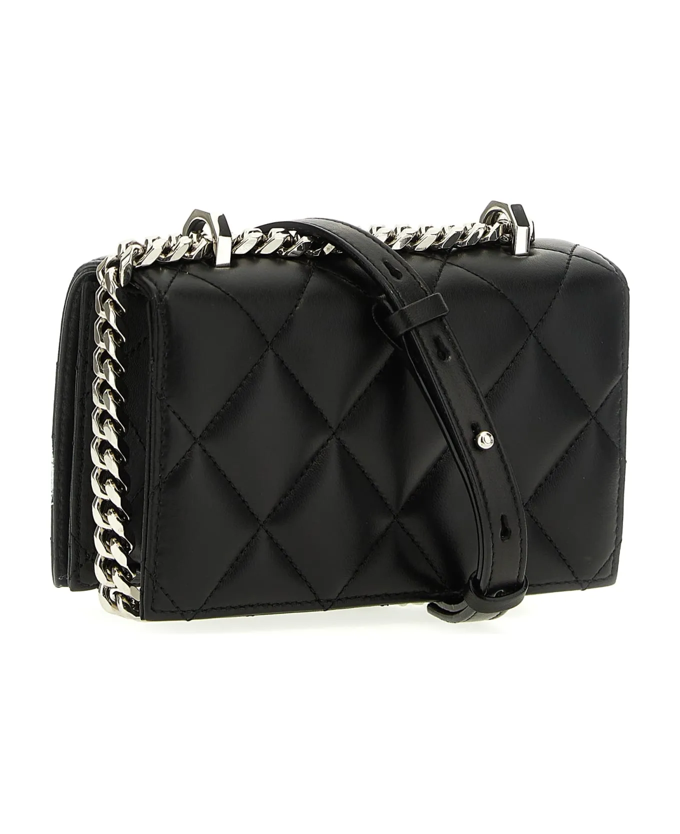 'Mini Jeweled Satchel' Crossbody Bag