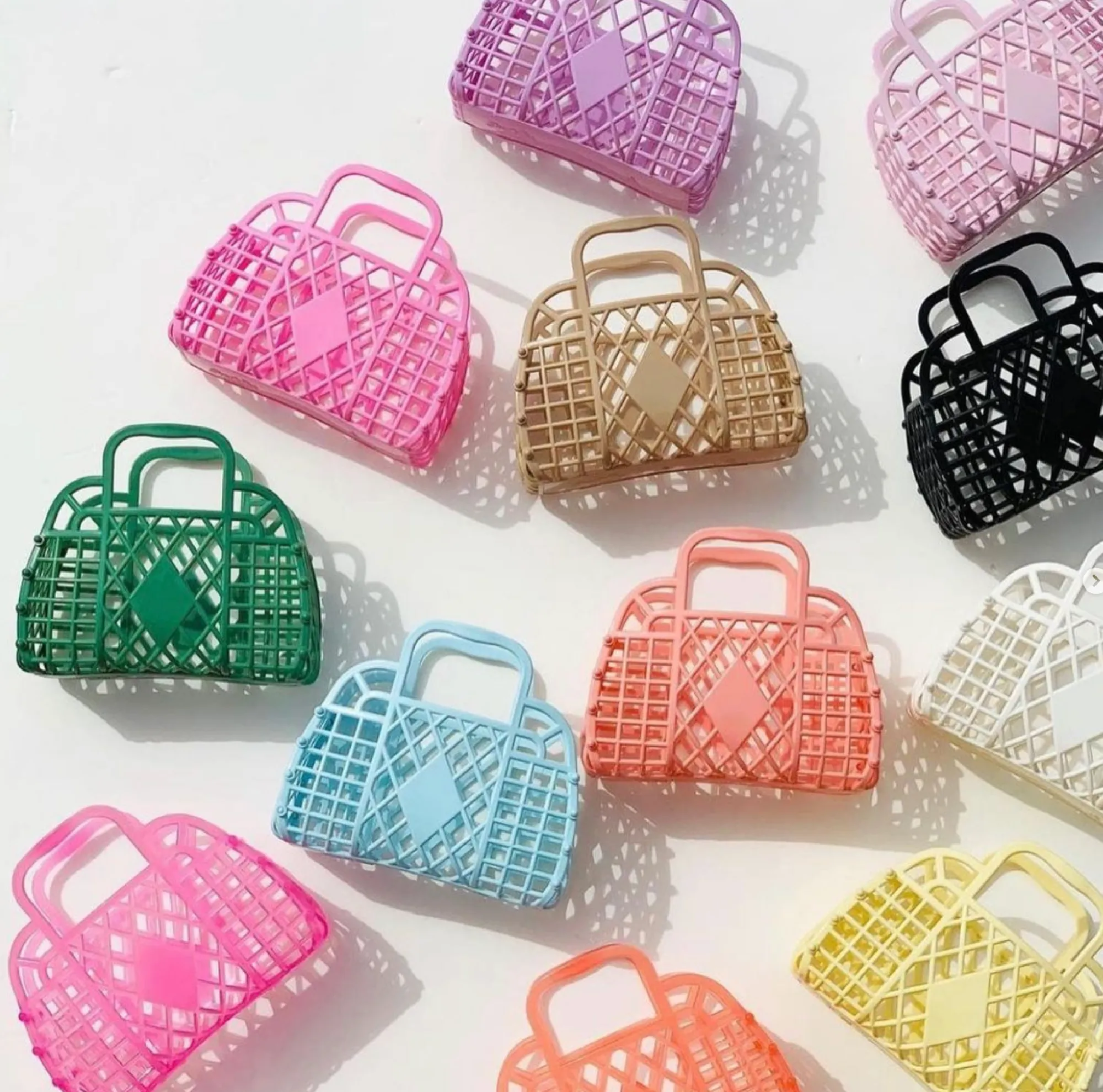Mini Retro Basket Jelly Bag