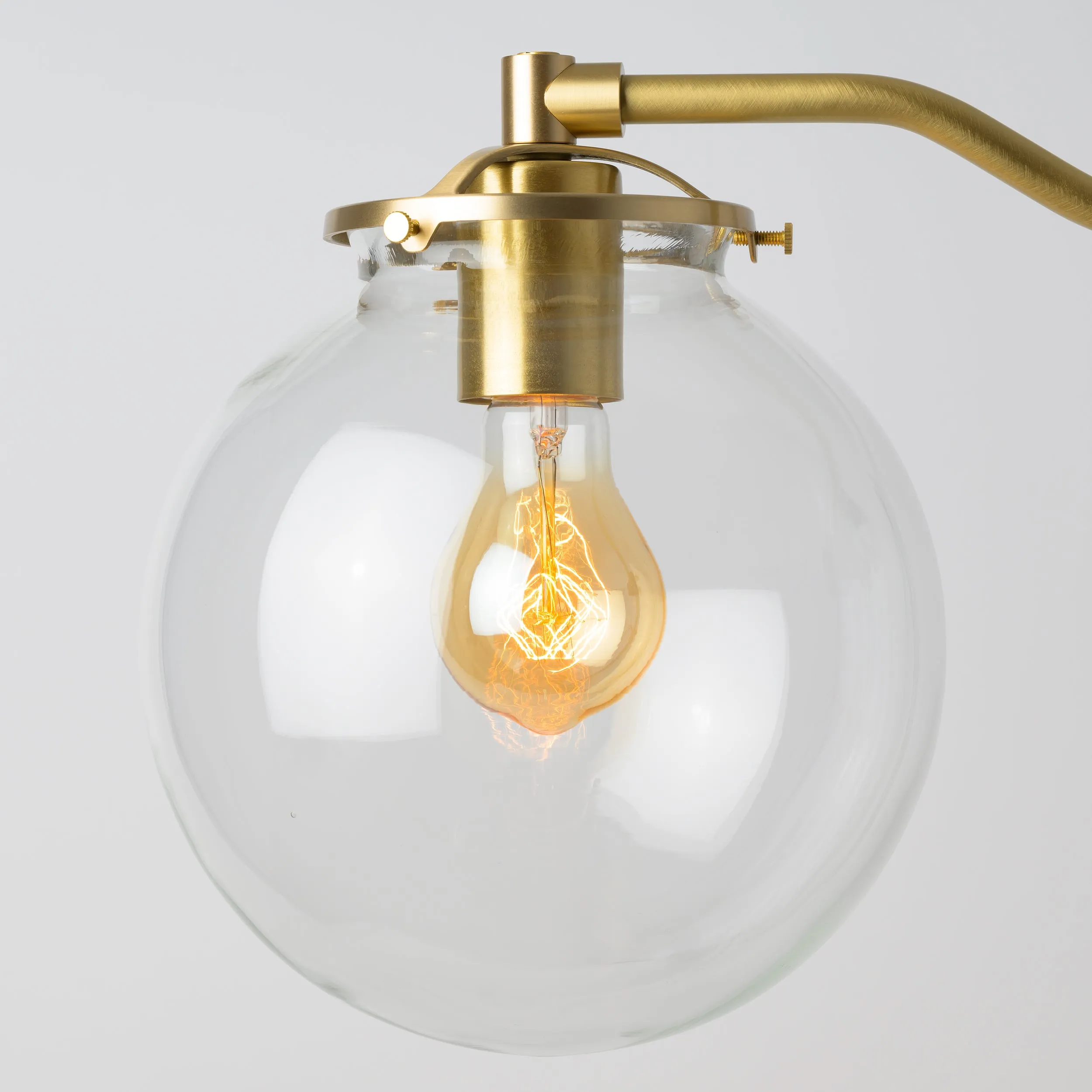 Modern Offset Chandelier