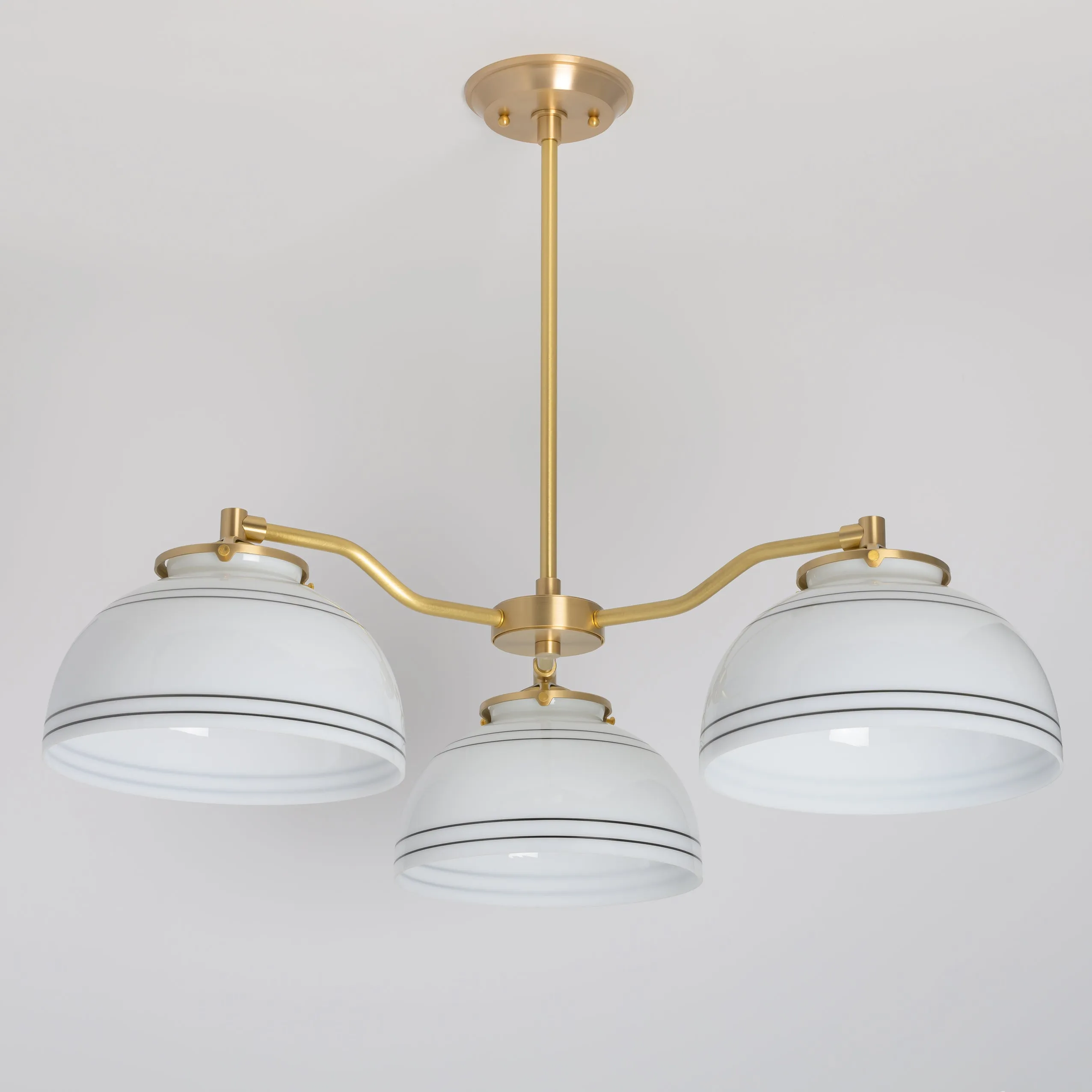 Modern Offset Chandelier