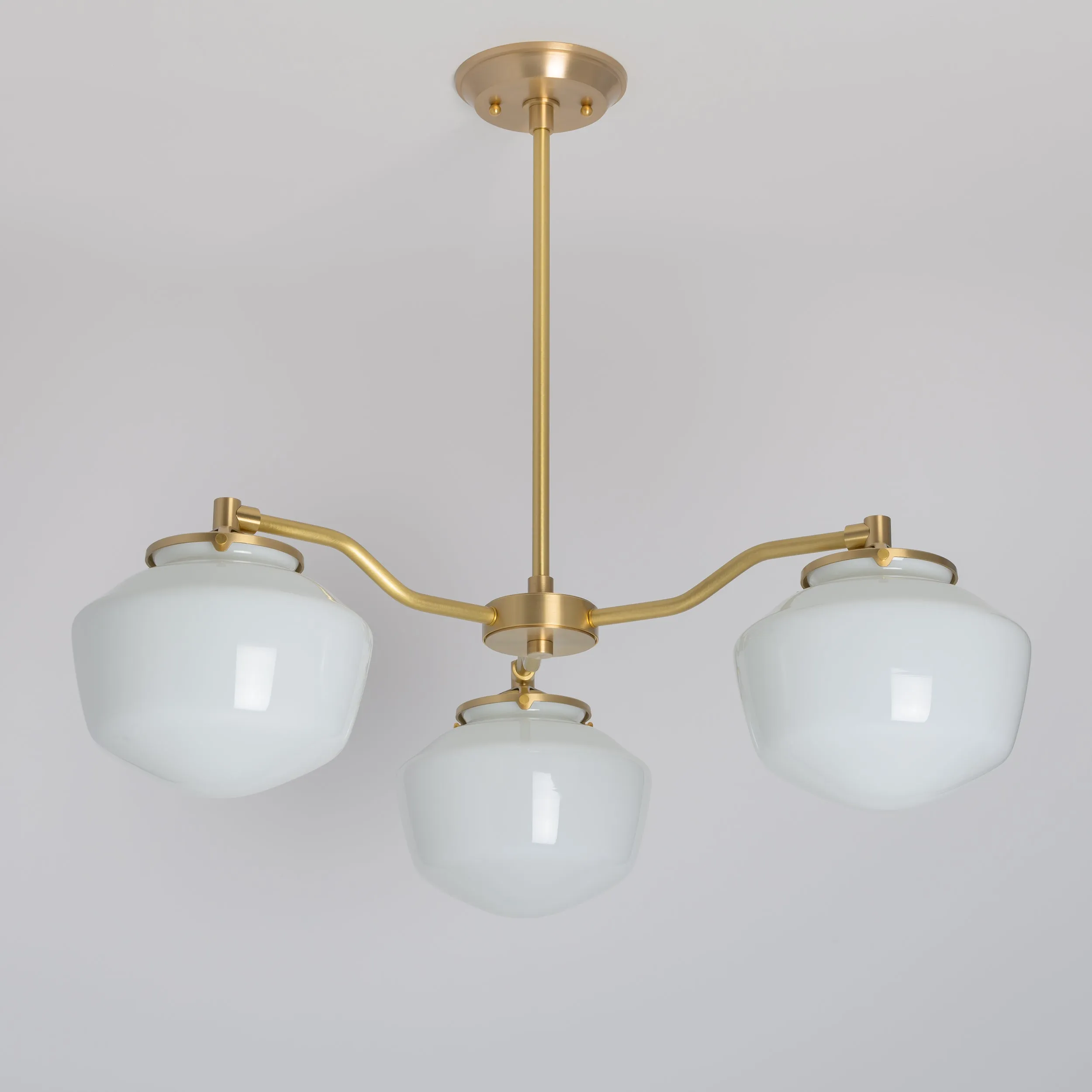 Modern Offset Chandelier