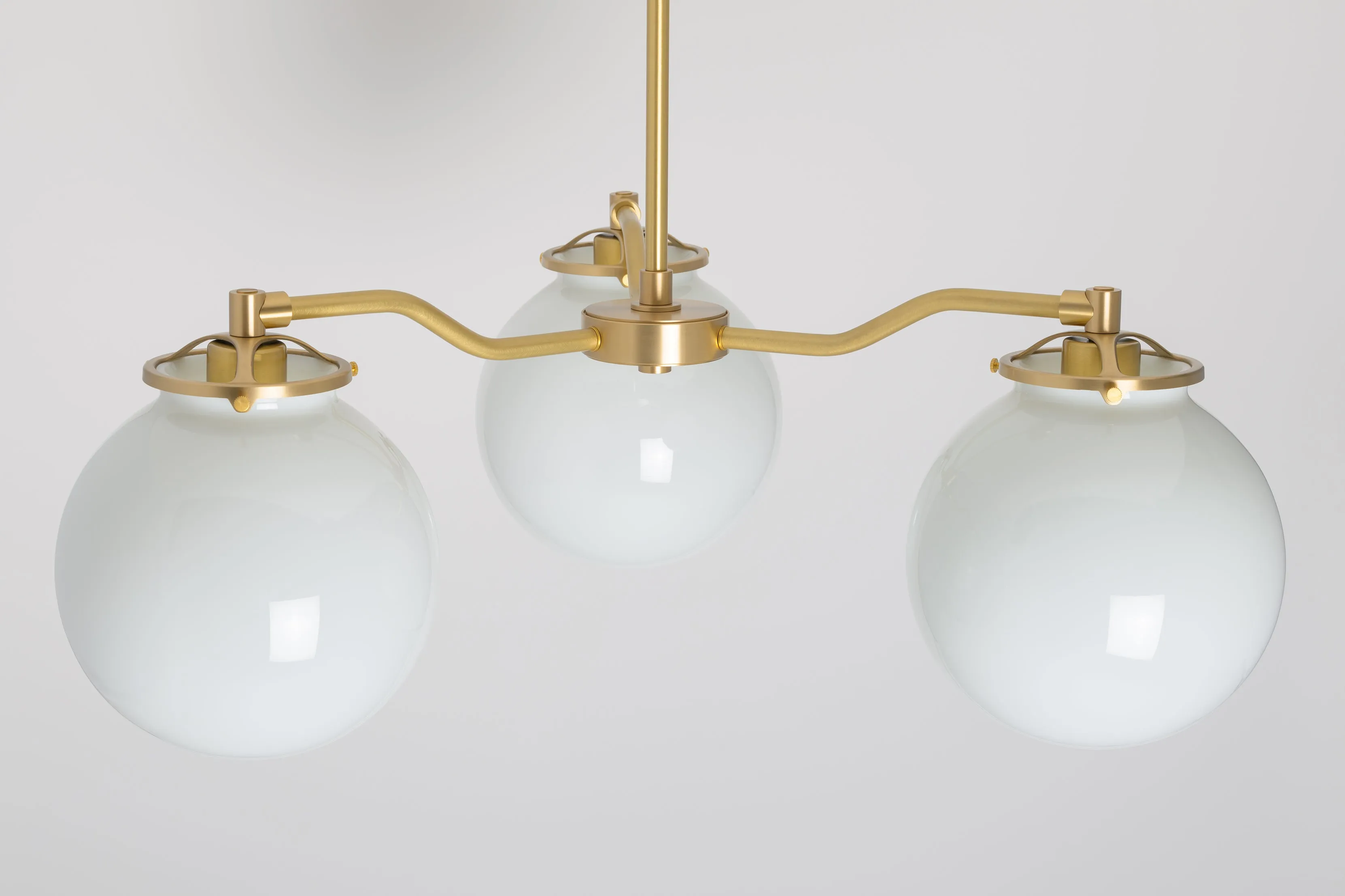 Modern Offset Chandelier