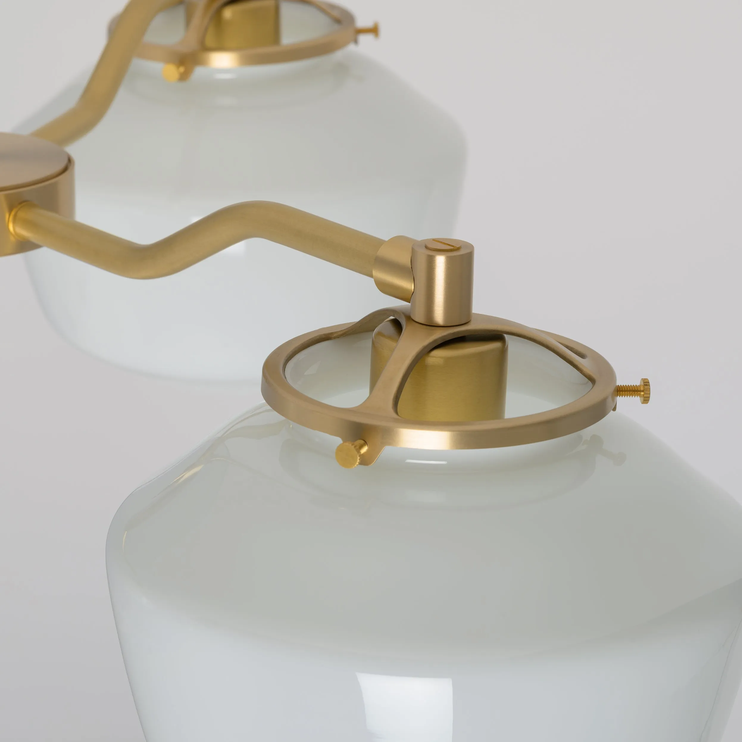 Modern Offset Chandelier