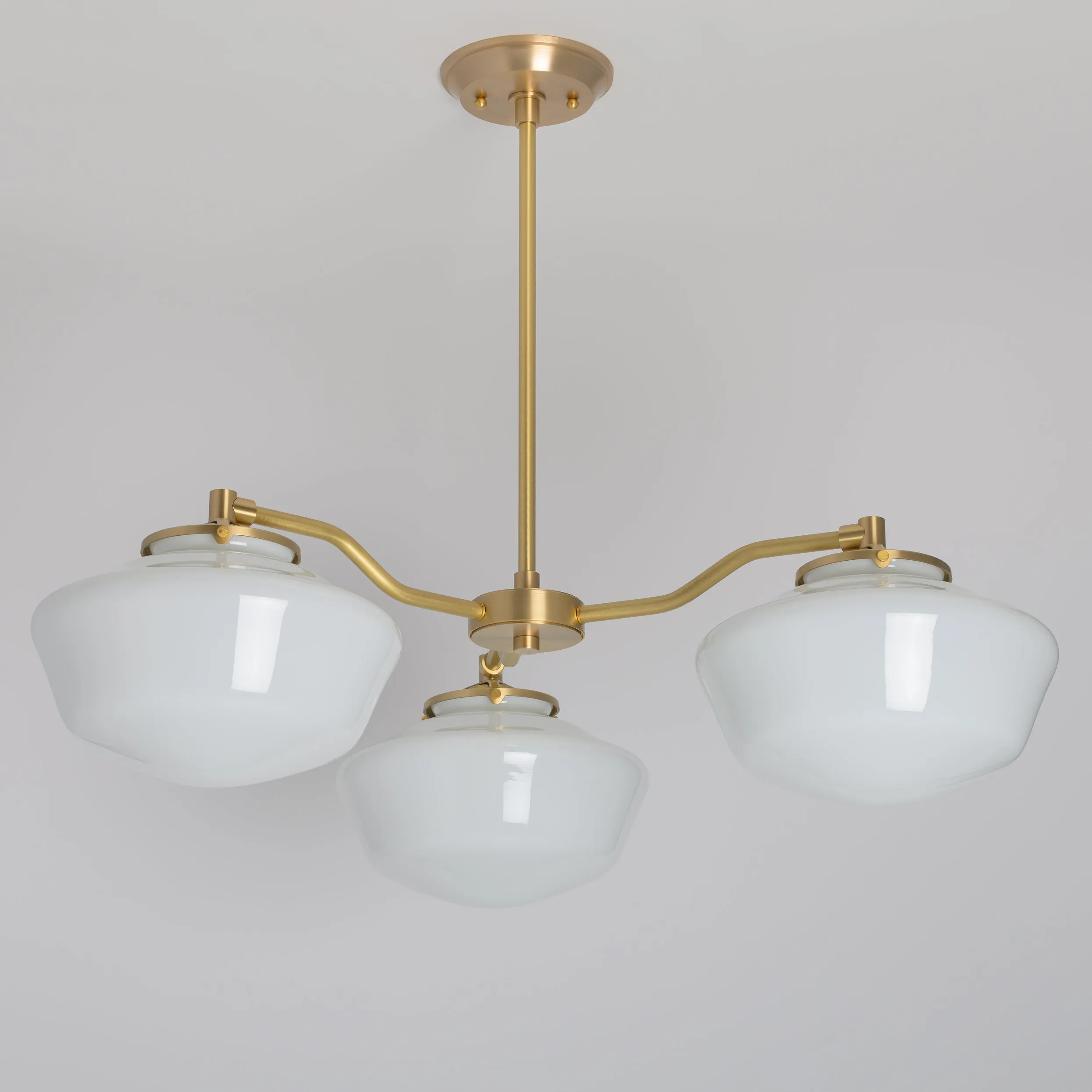 Modern Offset Chandelier