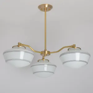 Modern Offset Chandelier