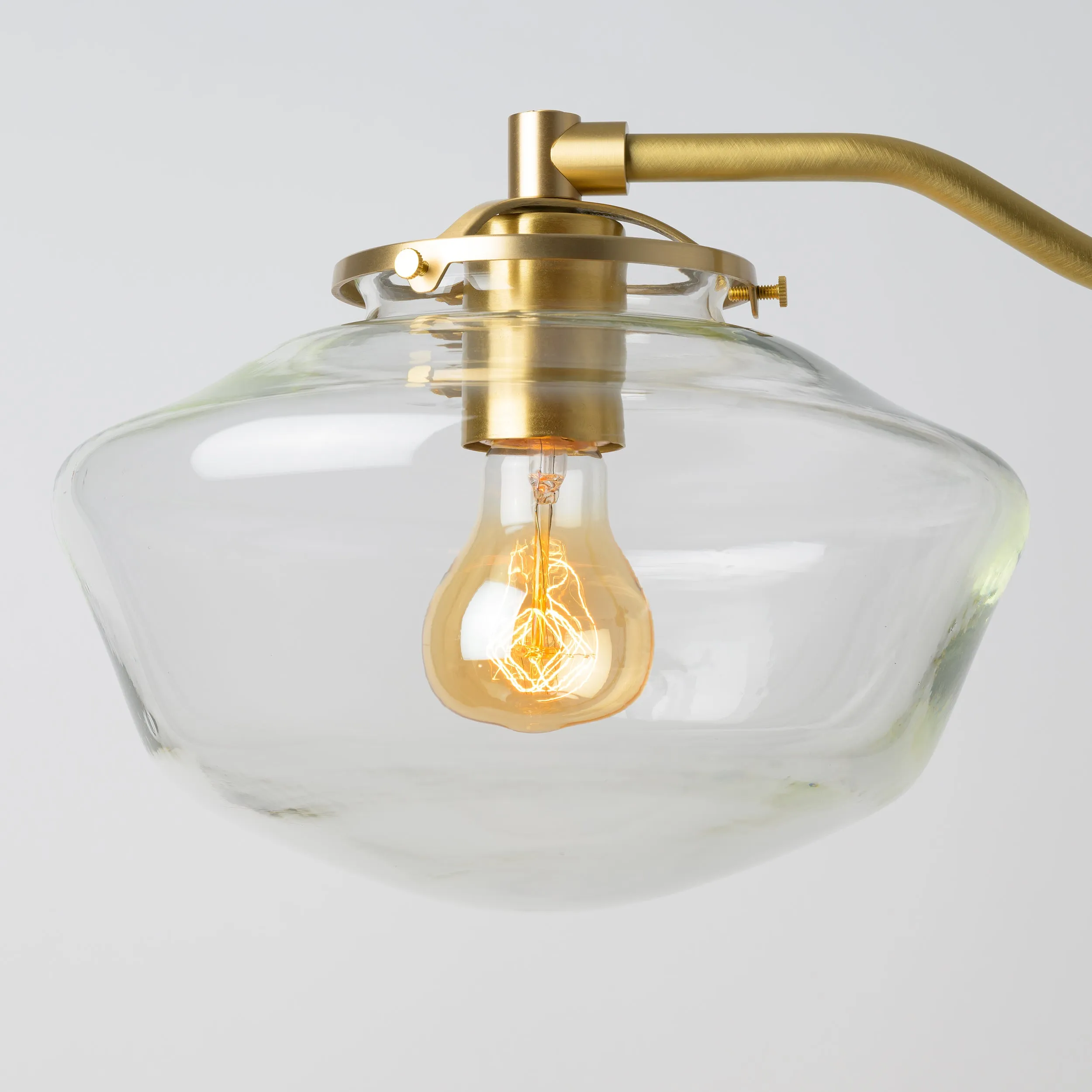 Modern Offset Chandelier
