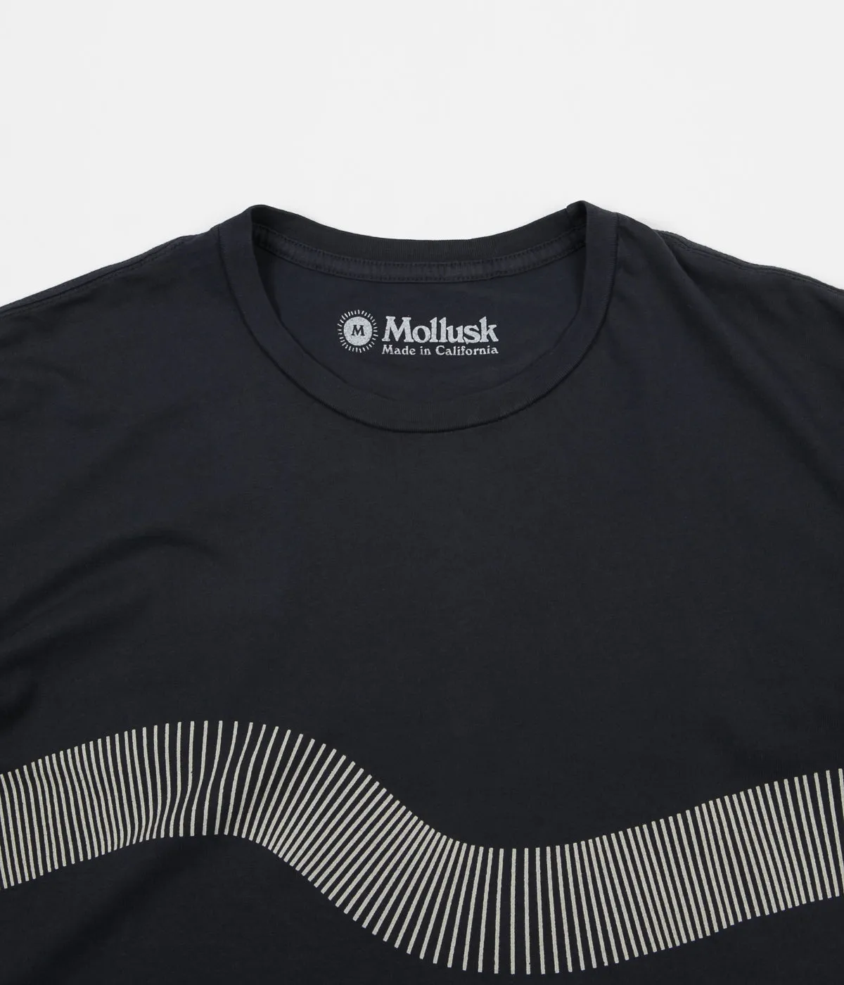 Mollusk Sine T-Shirt - Faded Navy