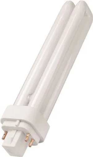 Monument Dual Tube Compact Fluorescent Lamp 26 Watts 3000K 82 Cri G24Q-3 Base Energy Saving