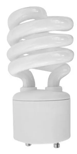 Monument Spiral Compact Fluorescent Lamp 18 Watts 2700K Gu24 Base 3 Per Pack