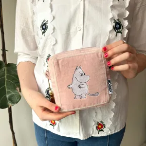 Moomin Velvet 'Love' Makeup Bag