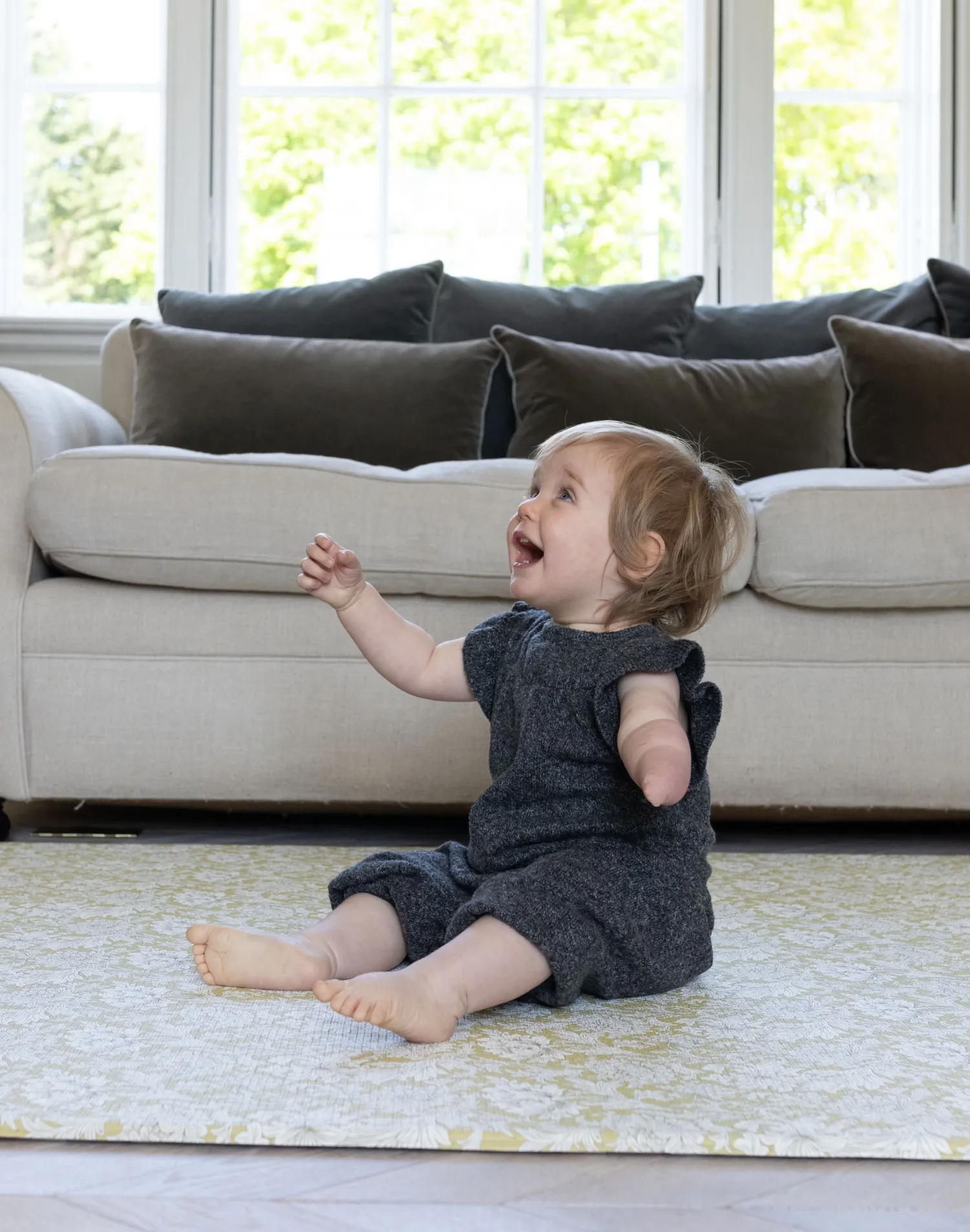Morris & Co. The Chrysanthemum Playmat