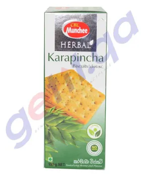 MUNCHEE HERBAL KARAPINCHA BISCUIT - 100 GM