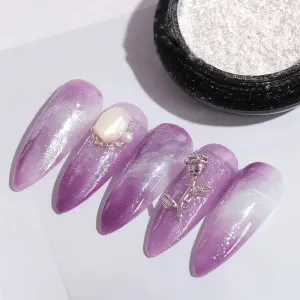 Nail Gloss Powder Glitter Powder | Highlight Dazzling Powder For Lip Gloss Nail Polish Decoration For DIY Manicure