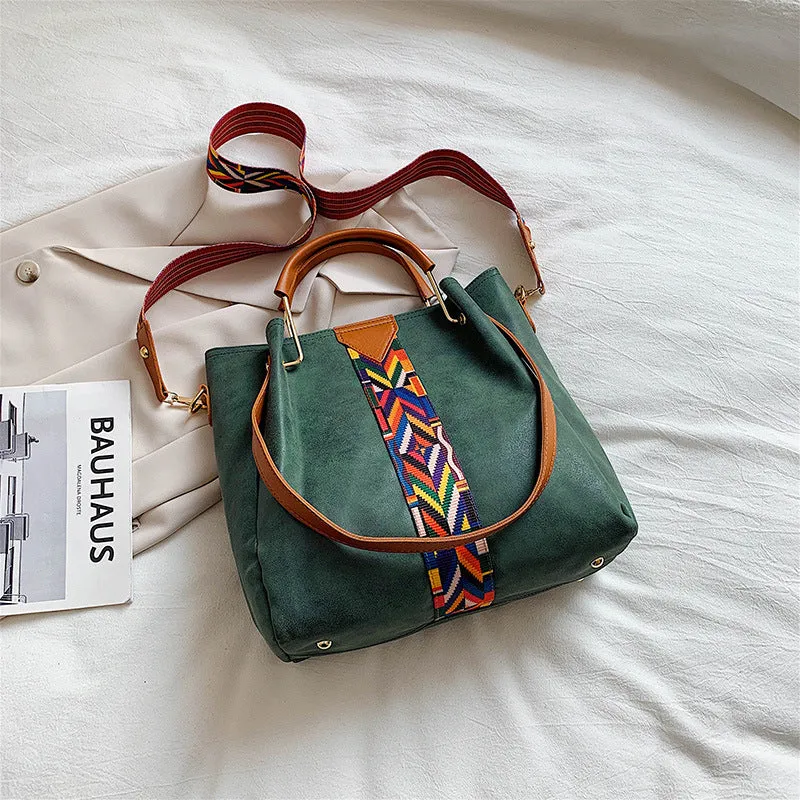 Native American Leather Bag Crossbody Bag Woman Shoulder Bag Gift for Girlfriend Shopping Bag