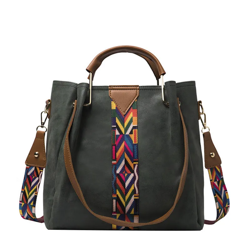 Native American Leather Bag Crossbody Bag Woman Shoulder Bag Gift for Girlfriend Shopping Bag