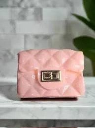 New Mini Jelly Bag With Chain Argyle Pearl Handbag
