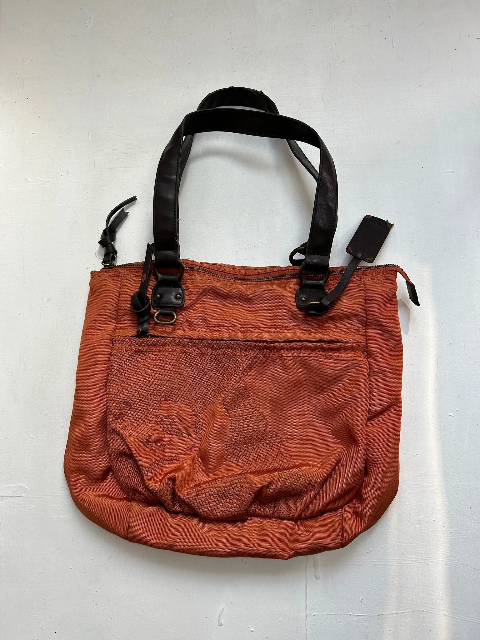 Orange y2k vintage shoulder bag