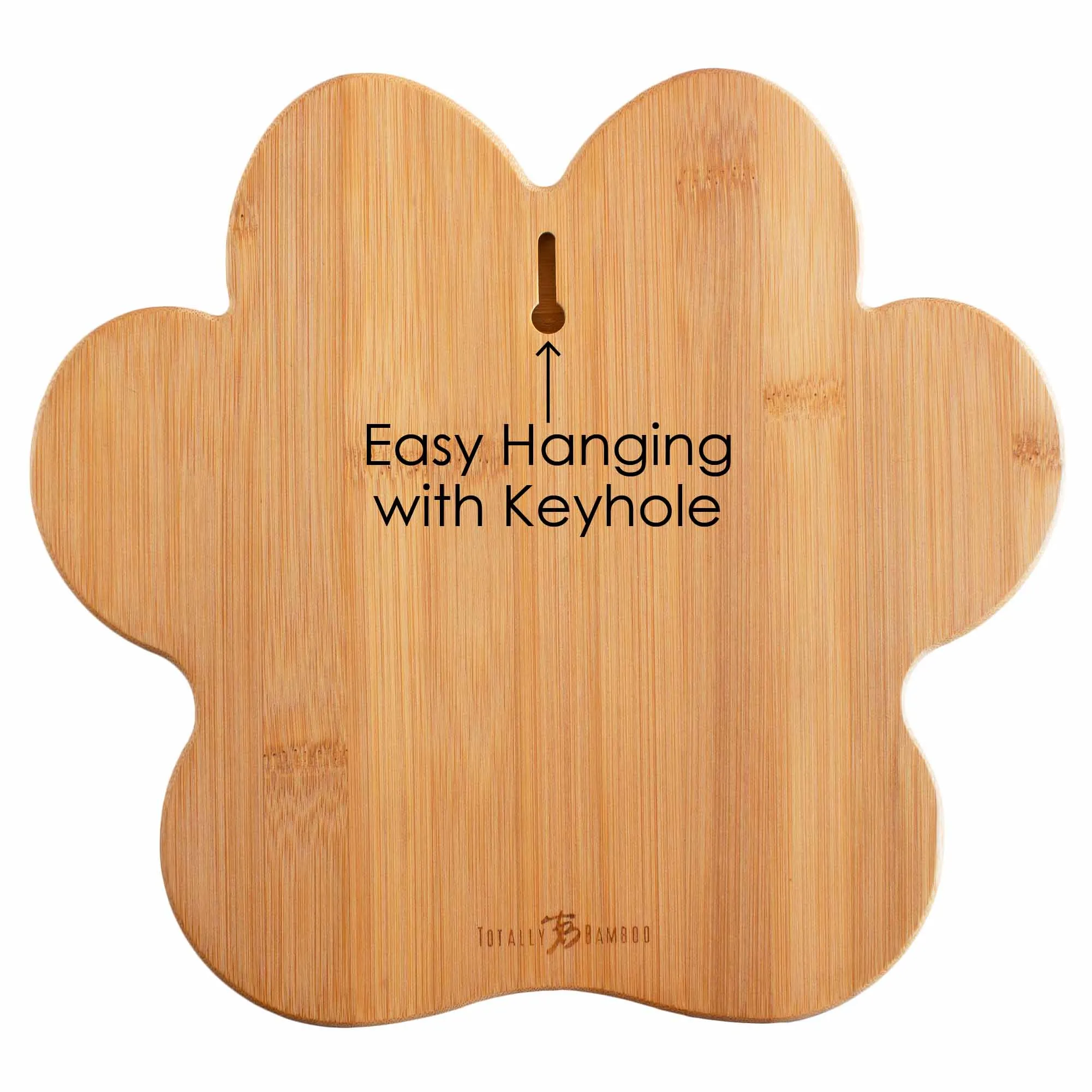 Paw Shaped Cutting Board, 11" x 10"