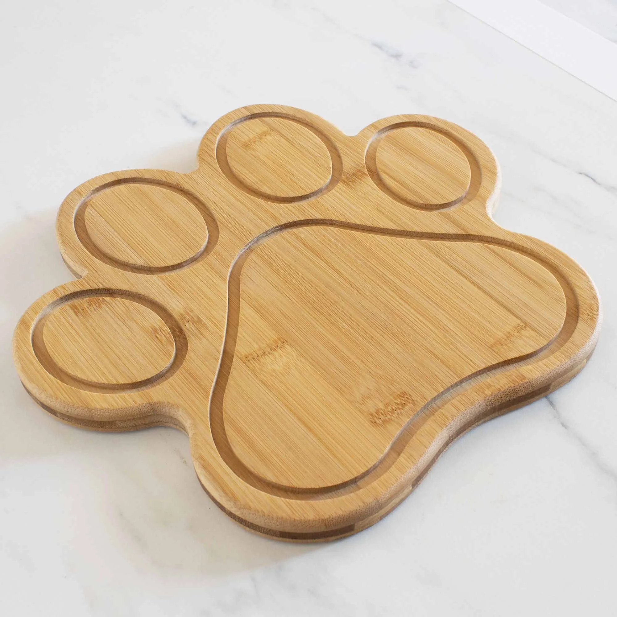 Paw Shaped Cutting Board, 11" x 10"