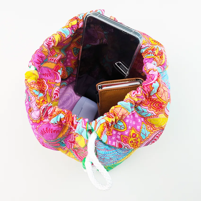 Petal Drawstring Gift Bag