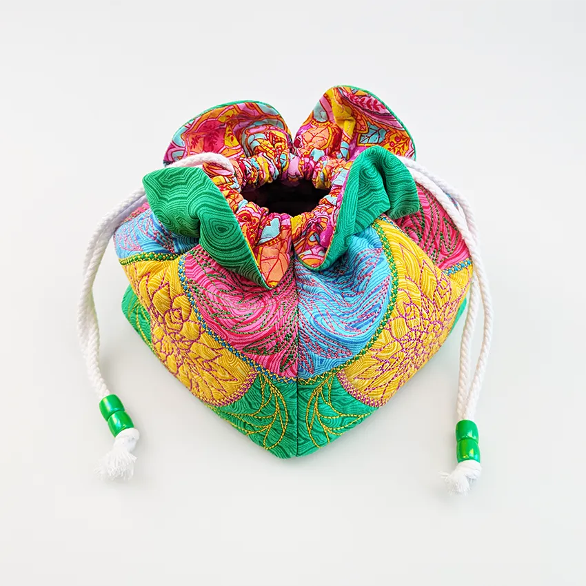 Petal Drawstring Gift Bag