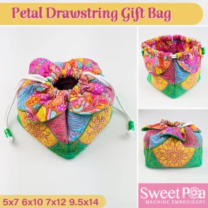 Petal Drawstring Gift Bag